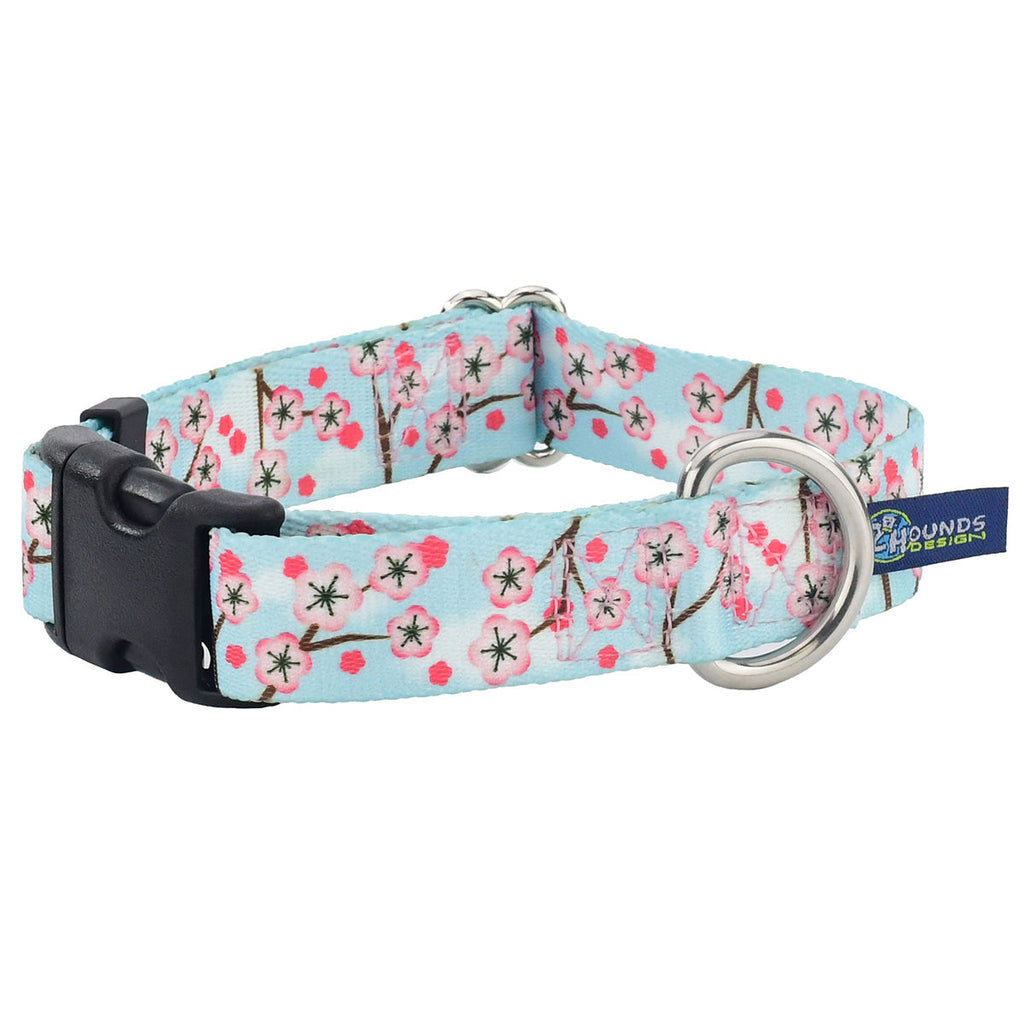 Cherry Blossoms EarthStyle Dog Collar