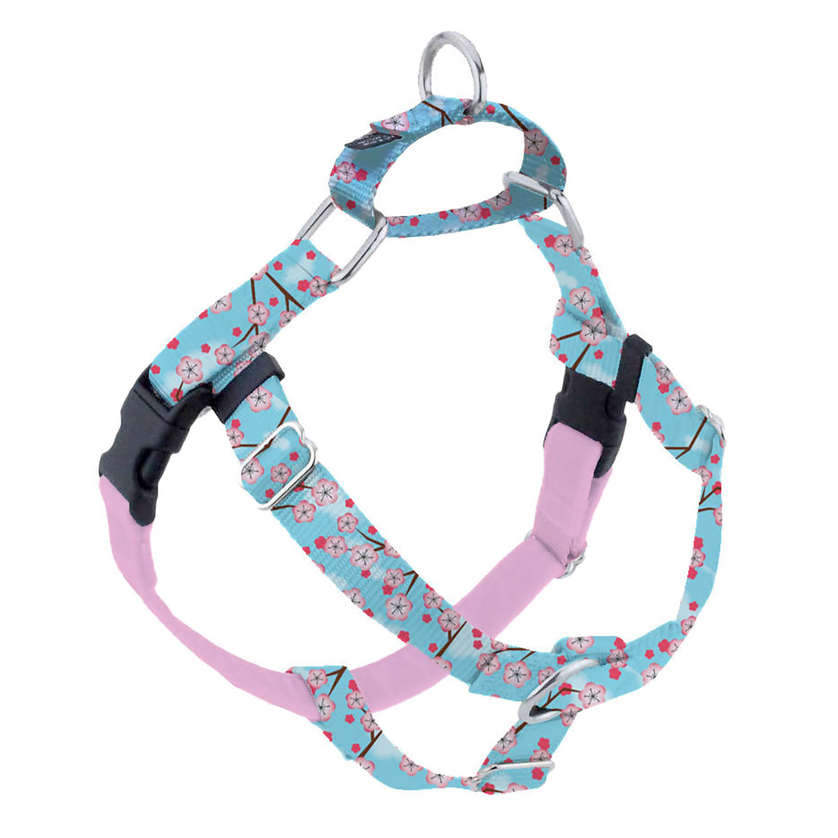 Cherry Blossoms EarthStyle Freedom No-Pull Dog Harness